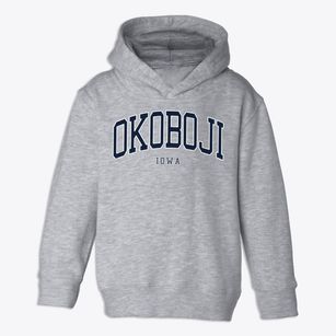 Okoboji Iowa Traditional Toddler Hoodie