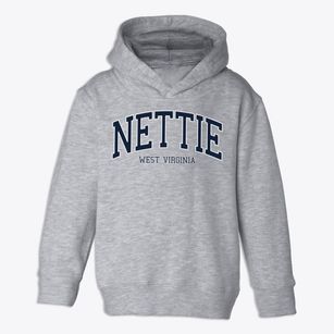 Nettie West Virginia Traditional Toddler Hoodie