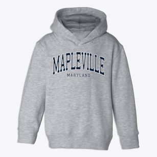 Mapleville Maryland Traditional Toddler Hoodie
