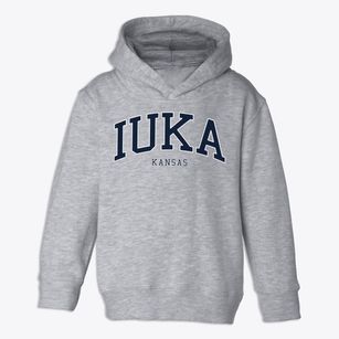 Iuka Kansas Traditional Toddler Hoodie