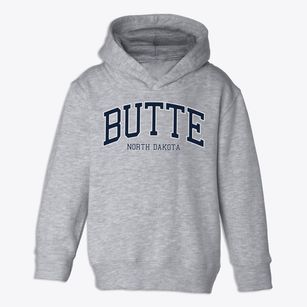 Butte North Dakota Traditional Toddler Hoodie