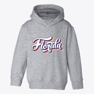  Florida Retro Candy Vibes Toddler Hoodie