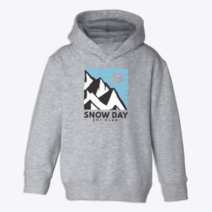   Snow Day Ski Club Toddler Hoodie