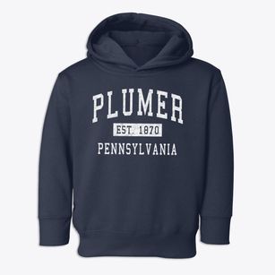 Plumer Pennsylvania Classic Established Toddler Hoodie