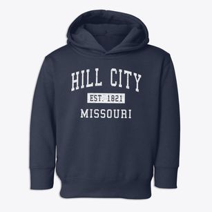 Hill City Missouri Classic Established Toddler Hoodie