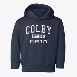 Colby Ohio Classic Established Toddler Hoodie