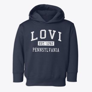 Lovi Pennsylvania Classic Established Toddler Hoodie