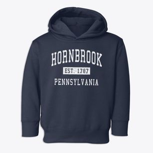 Hornbrook Pennsylvania Classic Established Toddler Hoodie