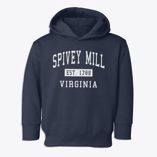 Spivey Mill Virginia Classic Established Toddler Hoodie