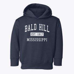 Bald Hill Mississippi Classic Established Toddler Hoodie