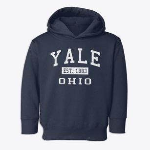 Yale Ohio Classic Established Toddler Hoodie