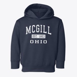 Mcgill Ohio Classic Established Toddler Hoodie