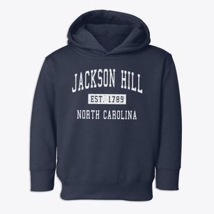 Jackson Hill North Carolina Classic Established Toddler Hoodie