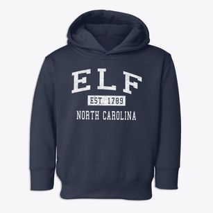 Elf North Carolina Classic Established Toddler Hoodie