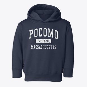 Pocomo Massachusetts Classic Established Toddler Hoodie