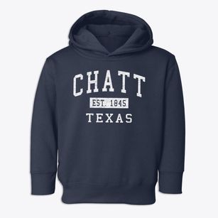 Chatt Texas Classic Established Toddler Hoodie