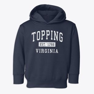 Topping Virginia Classic Established Toddler Hoodie