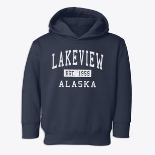 Lakeview Alaska Classic Established Toddler Hoodie