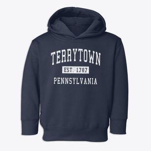 Terrytown Pennsylvania Classic Established Toddler Hoodie