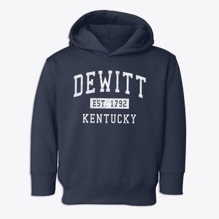 Dewitt Kentucky Classic Established Toddler Hoodie
