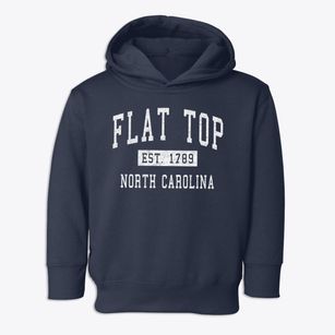 Flat Top North Carolina Classic Established Toddler Hoodie