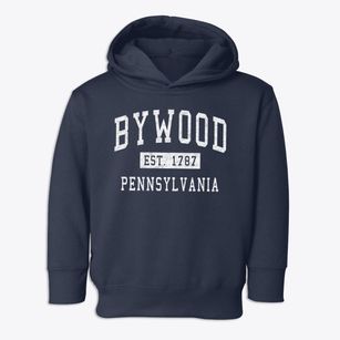 Bywood Pennsylvania Classic Established Toddler Hoodie