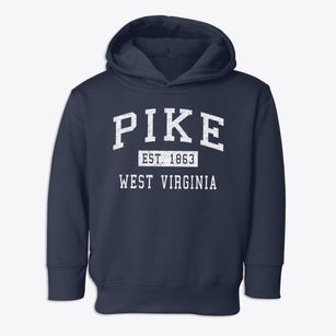 Pike West Virginia Classic Established Toddler Hoodie