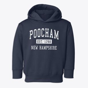 Poocham New Hampshire Classic Established Toddler Hoodie