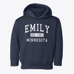 Emily Minnesota Classic Established Toddler Hoodie