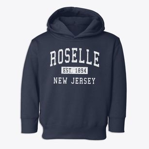 Roselle New Jersey Classic Established Toddler Hoodie