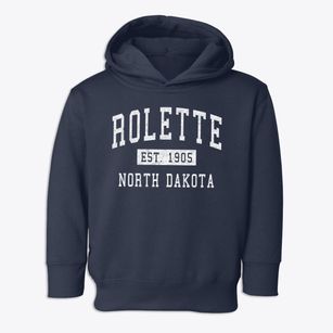 Rolette North Dakota Classic Established Toddler Hoodie