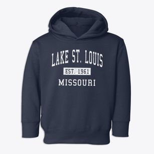 Lake St. Louis Missouri Classic Established Toddler Hoodie