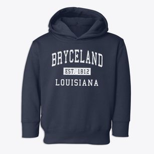 Bryceland Louisiana Classic Established Toddler Hoodie