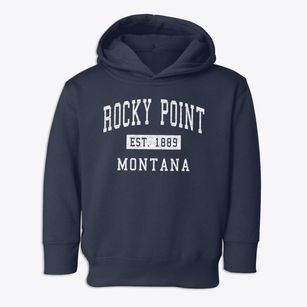 Rocky Point Montana Classic Established Toddler Hoodie