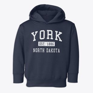 York North Dakota Classic Established Toddler Hoodie