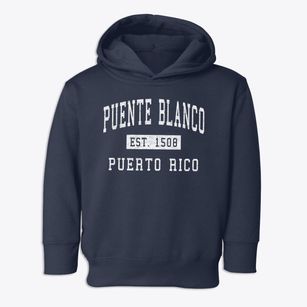 Puente Blanco Puerto Rico Classic Established Toddler Hoodie