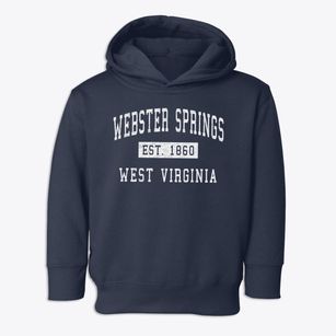 Addison West Virginia Classic Established Toddler Hoodie