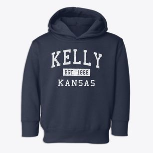 Kelly Kansas Classic Established Toddler Hoodie