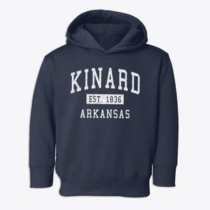 Kinard Arkansas Classic Established Toddler Hoodie