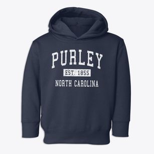 Purley North Carolina Classic Established Toddler Hoodie