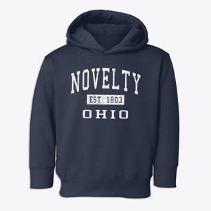 Novelty Ohio Classic Established Toddler Hoodie