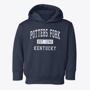 Potters Fork Kentucky Classic Established Toddler Hoodie