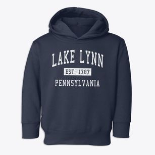 Lake Lynn Pennsylvania Classic Established Toddler Hoodie