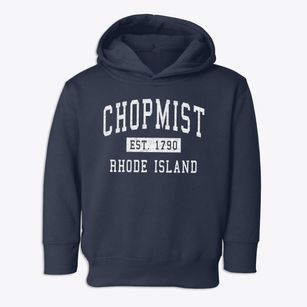 Chopmist Rhode Island Classic Established Toddler Hoodie