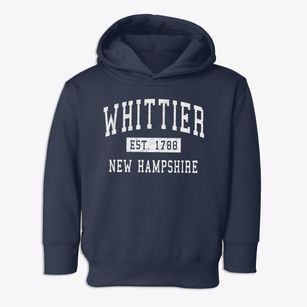 Whittier New Hampshire Classic Established Toddler Hoodie