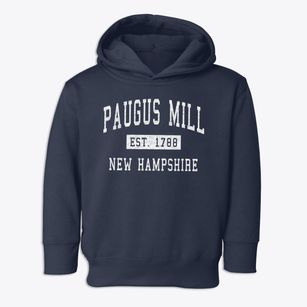 Paugus Mill New Hampshire Classic Established Toddler Hoodie