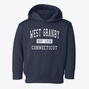 West Granby Connecticut Classic Established Toddler Hoodie