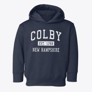 Colby New Hampshire Classic Established Toddler Hoodie