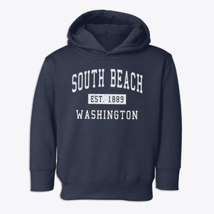 South Beach Washington Classic Established Toddler Hoodie