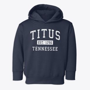 Titus Tennessee Classic Established Toddler Hoodie